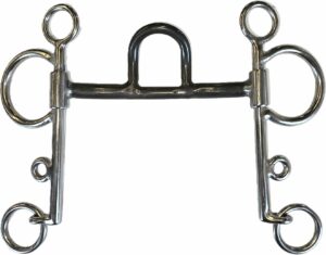 7/16" Bar with a 2" Port Pelham Bit