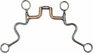 1/2" Copper Bars with 1-3/4" Square Port Seven Shank Bit