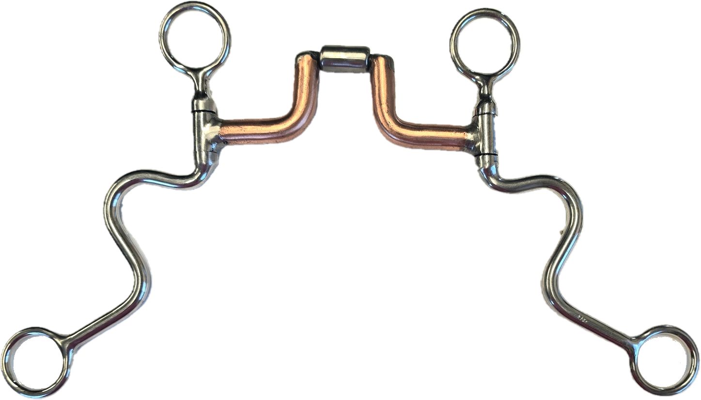 1/2" Copper Bars with 1-3/4" Square Port Seven Shank Bit
