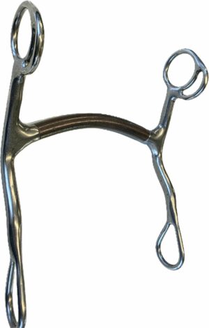 7/16" Copper Oval Trammell Curb Bit