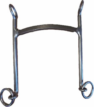 3/8" Square Oval Weymouth Bit