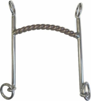 7/16" Twisted Copper Wire Weymouth Bit