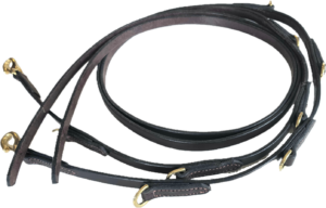Leather 7' Split German Martingale Reins